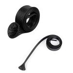 12Pcs Rod Sock Fishing Rod Sleeve, Cover Braided Mesh Rod Protector Pole Gloves Fishing Tools. Flat or Pointed End/Spinning or Casting Rods. for Casting Sea Fishing Rod/Spinning Fishing Rod Kiikooll