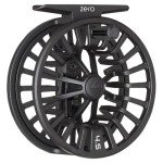 Redington Zero Fly Fishing Reel, Lightweight Design for Trout, Clicker Drag System, Matte Black, 4/5