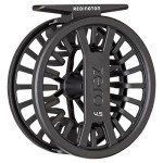 Redington Zero Fly Fishing Reel, Lightweight Design for Trout, Clicker Drag System, Matte Black, 4/5