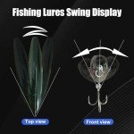 GULULUT Fishing Lures for Freshwater Saltwater, Lipless Crankbait for Up Water Layer, Lifelike Fishing Baits to Improve Fishing Efficiency, Suitable for Bass Trout Catfish Pike Walleye, Gift for Men