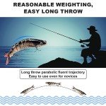 ReeMoo Fishing Lures for Bass, Topwater Fishing Lures, Multi Jointed Swimbaits, Lifelike Slow Sinking Swimming Bass Lures for Freshwater and Seawater Fishing Accessories