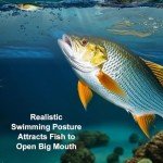 GULULUT Fishing Lures for Freshwater Saltwater, Lipless Crankbait for Up Water Layer, Lifelike Fishing Baits to Improve Fishing Efficiency, Suitable for Bass Trout Catfish Pike Walleye, Gift for Men