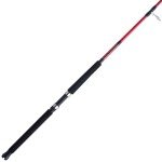 PENN Mariner III Boat Spinning Fishing Rod,Black/Red, 6'6" - Medium - 1pc - 15-30lb