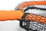 Foreverlast Inc. Generation 2 Non-Snag Floating Fishing Landing Net for Wade Fishing and Fly Fishing, G2 Pro Net, Orange