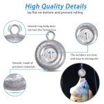 Fishing Weight Sinkers Kit, 81pcs Assorted Drop Bass Sinkers Split Shot Sinkers Coin Weights Saltwater Casting Fishing Sinkers Set with Tackle Box