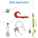 Fishing Weight Sinkers Kit, 81pcs Assorted Drop Bass Sinkers Split Shot Sinkers Coin Weights Saltwater Casting Fishing Sinkers Set with Tackle Box