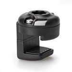 RAILBLAZA Pontoon Fishing Rod Holder with Universal Boat Mount for Spinning Rods, Baitcasters, or Fly Rods