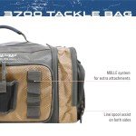 FROGG TOGGS Heavy Duty Fishing Tackle Duffle Bag, Solid Brown Elements, 3700
