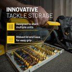 Plano Edge Series Jig Utility Box, Transparent/Yellow