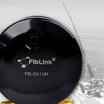 Fiblink Trolling Fishing Reel Boat Fishing Conventional Fishing Reel Aluminum Alloy Body Large Line Capacity Double Brake 55 LBs Max Drag (10000(Right Handed)-Black&Gold)