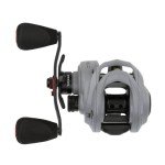 Abu Garcia Zata Baitcast Low Profile Fishing Reel, Compact, Lightweight Fishing Reel, Graphite Frame and Sideplates, Left Handle Position, Bent Handle Design