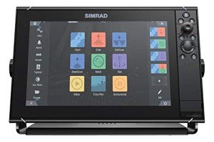 Simrad NSS12 Evo3S - 12-inch Multifunction Fish Finder Chartplotter with Preloaded C-MAP US Enhanced Charts,000-15403-002