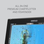Simrad NSS12 Evo3S - 12-inch Multifunction Fish Finder Chartplotter with Preloaded C-MAP US Enhanced Charts,000-15403-002