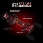 KastKing Royale Legend II Casting Fishing Combos, 7'0'' MH Twin Tips Rod, Right Handed