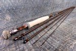 Moonshine Rod Company Fly Fishing Rod with Carrying Case and Extra Rod Tip Section Medium Action, The Drifter II, 5wt 9'