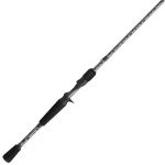 Abu Garcia 7' Vengeance Casting Fishing Rod, 1-Piece Rod, Medium Heavy Rod Power, Fast Action, Custom Ergonomic Reel Seat, Comfortable EVA Handle, 24-Ton Graphite Blank