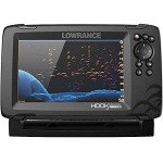 Lowrance HOOK Reveal 7 SplitShot - 7-inch Fish Finder with SplitShot Transducer, Preloaded C-MAP US Inland Mapping (Renewed)