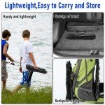 Fishing Net with Handle, Telescoping & Folding Fish Net for Easy Transport & Storage, Durable Freshwater & Saltwater Fishing Gear for Kids & Adults, Compact & Portable Design