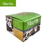 Martin Caddis Creek Fly Fishing Reel, Size 6/5 Single Action Fly Reel with Rim-Control, Changeable Right- or Left-Hand Retrieve, Lightweight Aluminum Spool, Brown, Multi