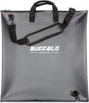Buffalo Gear Fish Bag 25x23 inch with Airtight Waterproof Zipper Tournament Weigh-In Bag, Black
