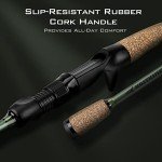 KastKing Spartacus II Twin Tip Fishing Rods, Cast - 6'8" - MH Power - Fast