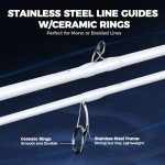 KastKing Centron Lite Twin Tip Spinning Rods,7'0", Mod Fast, Medium