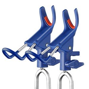 2 Pack-Dzmaker Upgraded Rod Pole Holders for Bank Fishing,Fishing Rod Holder Ground,360 Degree Adjustable,Folding Catfishing Equipment