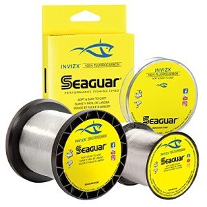 Seaguar Invizx Freshwater 100% Fluorocarbon Fishing Line 6lbs, 200yds Break Strength/Length - 06VZ200