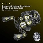 KastKing Skeet Reese Icon Baitcasting Reel,7oz Aluminum Frame Fishing Reel, 7.2:1 Gear Ratio, Right Handed