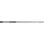 Abu Garcia 6’6” Vendetta Spinning Fishing Rod, 2-Piece Rod, 8-14lb Line Rating, Medium Heavy Rod Power, Fast Action, 1/4-3/4 oz. Lure Rating, Black