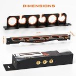 KastKing SafeGuard Fishing Rod Holder for Garage, Wall or Ceiling Mounted Fishing Rod Rack Storage Organizer, Fishing Pole Holder Holds 12 Rods or Combos in Less Than 36 Inches