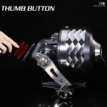 Sougayilang Spincast Fishing Reel, Easy to Use Push Button Casting Design，High Speed 3.9 :1，All-Metal Gears, Changeable Right/Left-Hand Retrieve, Includes Monofilament Line