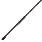 Abu Garcia 7’6” Vendetta Casting Fishing Rod, 1-Piece Rod, 12-25lb Line Rating, Medium Heavy Rod Power, Fast Action, 3/8-1 1/4 oz. Lure Rating, Black