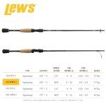 Lew's Laser SG1 6'6" Medium 2-Piece Spinning Rod