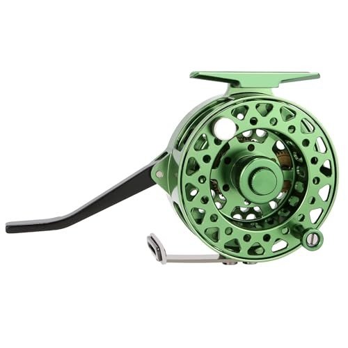 Bigchub Semi-Automatic Fly Fishing Reel, CNC Machined Aluminum, Quick Line Retrieval, Adjustable Drag, Quick Spool Removal, Freshwater Lake Stream Pond Fishing