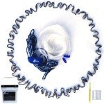 Drasry Saltwater Fishing Cast Net for Bait Trap with Heavy Sinkers Fish Throw Net. Size 3ft/4ft/5ft/6ft/7ft/8ft/9ft Radius Freshwater (Monofilament Lines Cast Net（3/8 Inch Mesh）, 9FT(270cm) Radius)