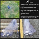 Drasry Saltwater Fishing Cast Net for Bait Trap with Heavy Sinkers Fish Throw Net. Size 3ft/4ft/5ft/6ft/7ft/8ft/9ft Radius Freshwater (Monofilament Lines Cast Net（3/8 Inch Mesh）, 9FT(270cm) Radius)