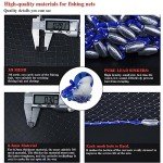 Drasry Saltwater Fishing Cast Net for Bait Trap with Heavy Sinkers Fish Throw Net. Size 3ft/4ft/5ft/6ft/7ft/8ft/9ft Radius Freshwater (Monofilament Lines Cast Net（3/8 Inch Mesh）, 9FT(270cm) Radius)