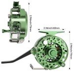 Bigchub Semi-Automatic Fly Fishing Reel, CNC Machined Aluminum, Quick Line Retrieval, Adjustable Drag, Quick Spool Removal, Freshwater Lake Stream Pond Fishing