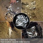 Drasry Saltwater Fishing Cast Net for Bait Trap with Heavy Sinkers Fish Throw Net. Size 3ft/4ft/5ft/6ft/7ft/8ft/9ft Radius Freshwater (Monofilament Lines Cast Net（3/8 Inch Mesh）, 9FT(270cm) Radius)