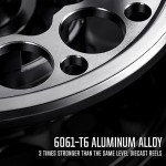 Piscifun Sword Fly Fishing Reel with Line, Pre-Loaded CNC-Machined Aluminum Alloy Fly Reel, Light Weight and Corrosion Resistance Design, 3/4wt Gunmetal