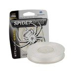 SpiderWire Stealth Translucent Superline, Translucent, 15lb, 6.8kg, 125yd, 114m Fishing Line, Suitable for Saltwater Environments