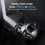 KastKing Kestrel Baitcasting Fishing Reel,7.5:1,Right Handed