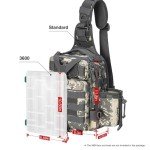 Piscifun Fishing Tackle Bag with Rod & Gear Holder