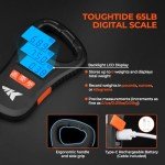 KastKing ToughTide 5pc Fishing Tool Kit, Rechargeable 65lb Digital Fish Scale with Lip Grip & Tape Measure, 7” Fillet Knife with Sheath & Sharpener, 8” Fishing Split Ring Pliers, Fishing Gear
