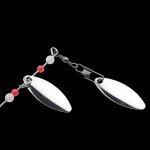 FREE FISHER 6 Pcs Fishing Lures Spinner Baits for Bass Fishing,Trout Salmon Hard Metal Spinnerbaits