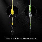 KastKing SuperPower Braided Fishing Line,Low-Vis Gray,15 LB ,327 Yds
