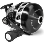 BALLISTA BL33 Spincast Bowfishing Reel Slingshot Bow Fishing, Stainless Steel, Left/Right Reversible Handle, 3.6:1 Gear Ratio, Strong Line 5# 45 Yards 0.35mm/50lb