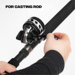 BALLISTA BL33 Spincast Bowfishing Reel Slingshot Bow Fishing, Stainless Steel, Left/Right Reversible Handle, 3.6:1 Gear Ratio, Strong Line 5# 45 Yards 0.35mm/50lb