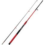 Sougayilang Surf Glass Spinning Rods 2-Pieces Saltwater Offshore Heavy Trolling Boat Fishing Rod Portable Travel Fishing Rod